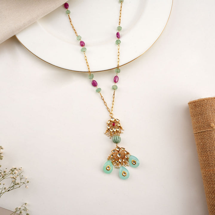 Praksha Kundan Long Necklace