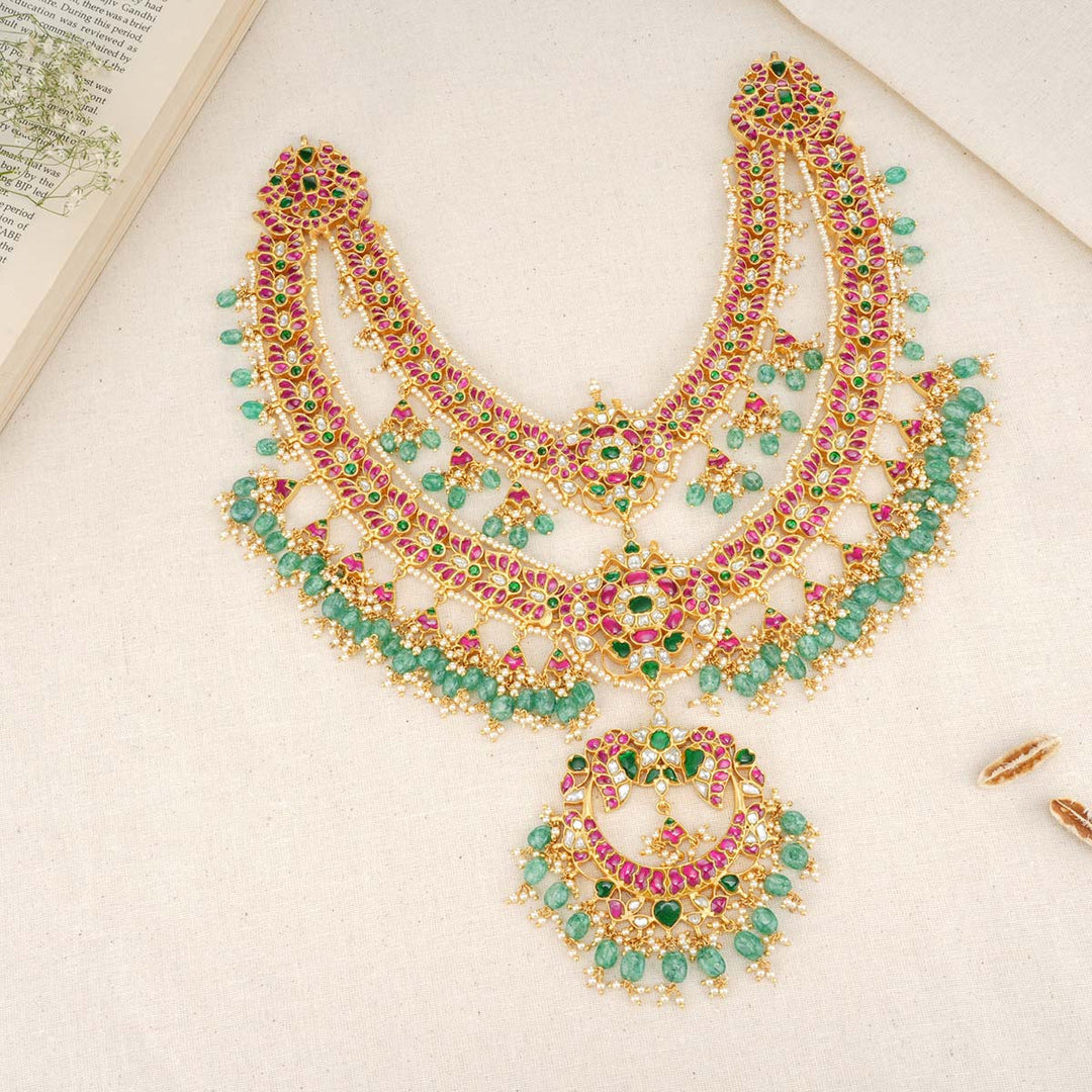 Rysa Kundan Long Necklace – The Amethyst Store