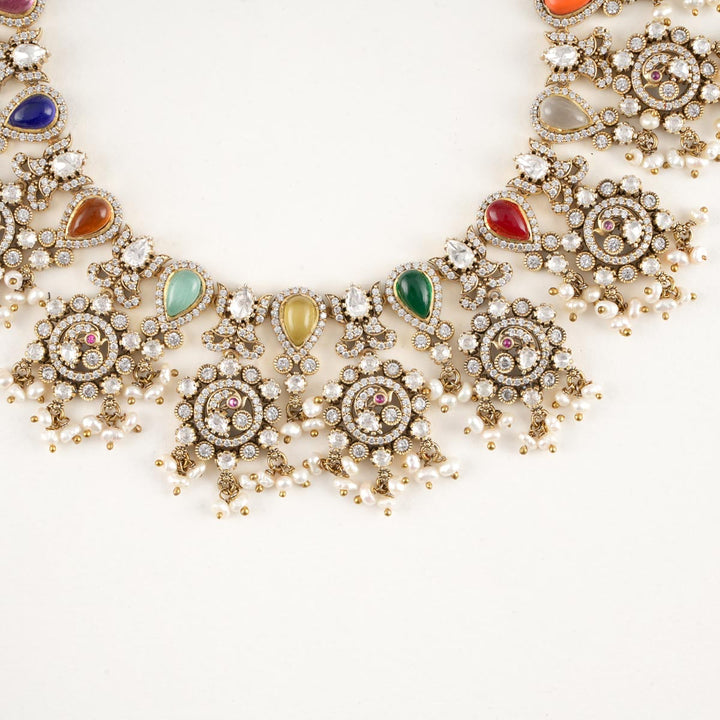 Alessia Victorian Short Necklace Set