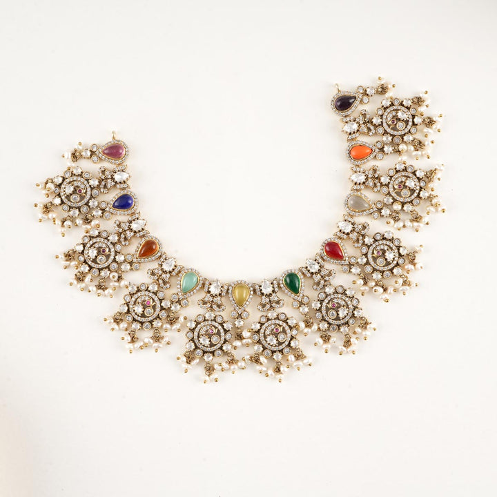 Alessia Victorian Short Necklace Set