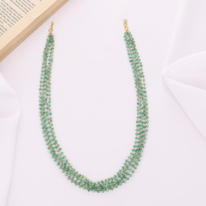 Manju Beads Long Necklace