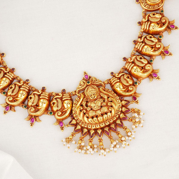 Srinitha Nagas Short Necklace