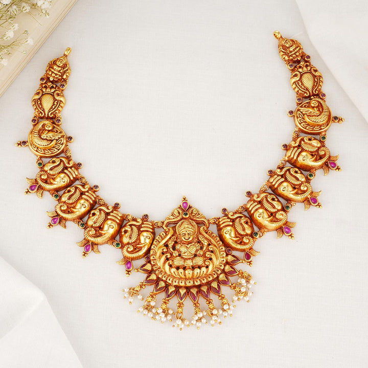 Srinitha Nagas Short Necklace