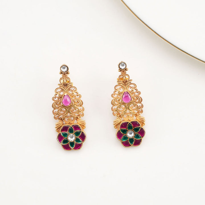 Pretty Nagas Long Necklace Set