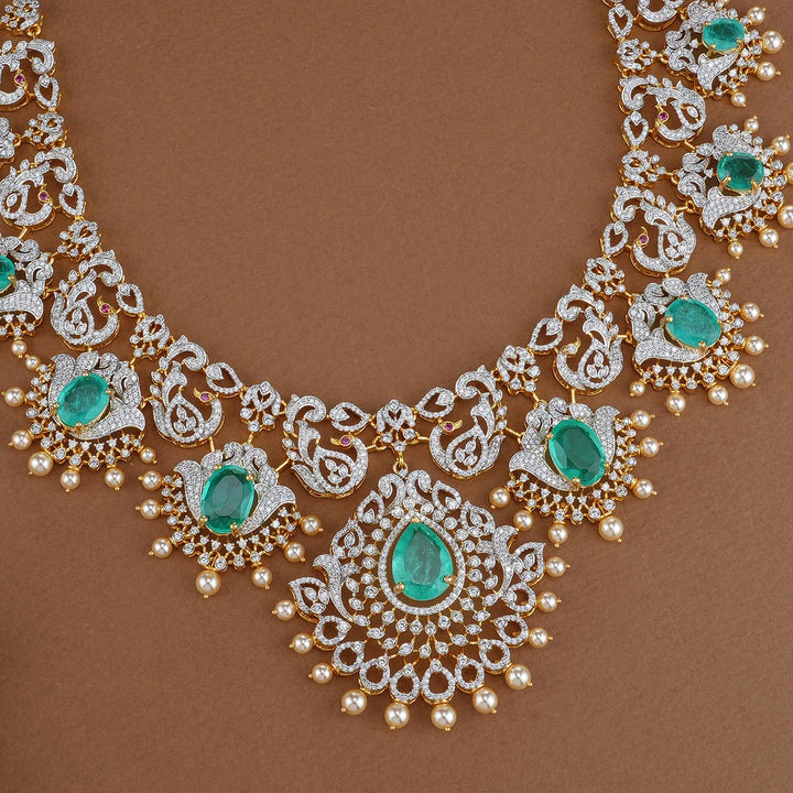 Pratipa Avikam Necklace Set - AMS-102-8323