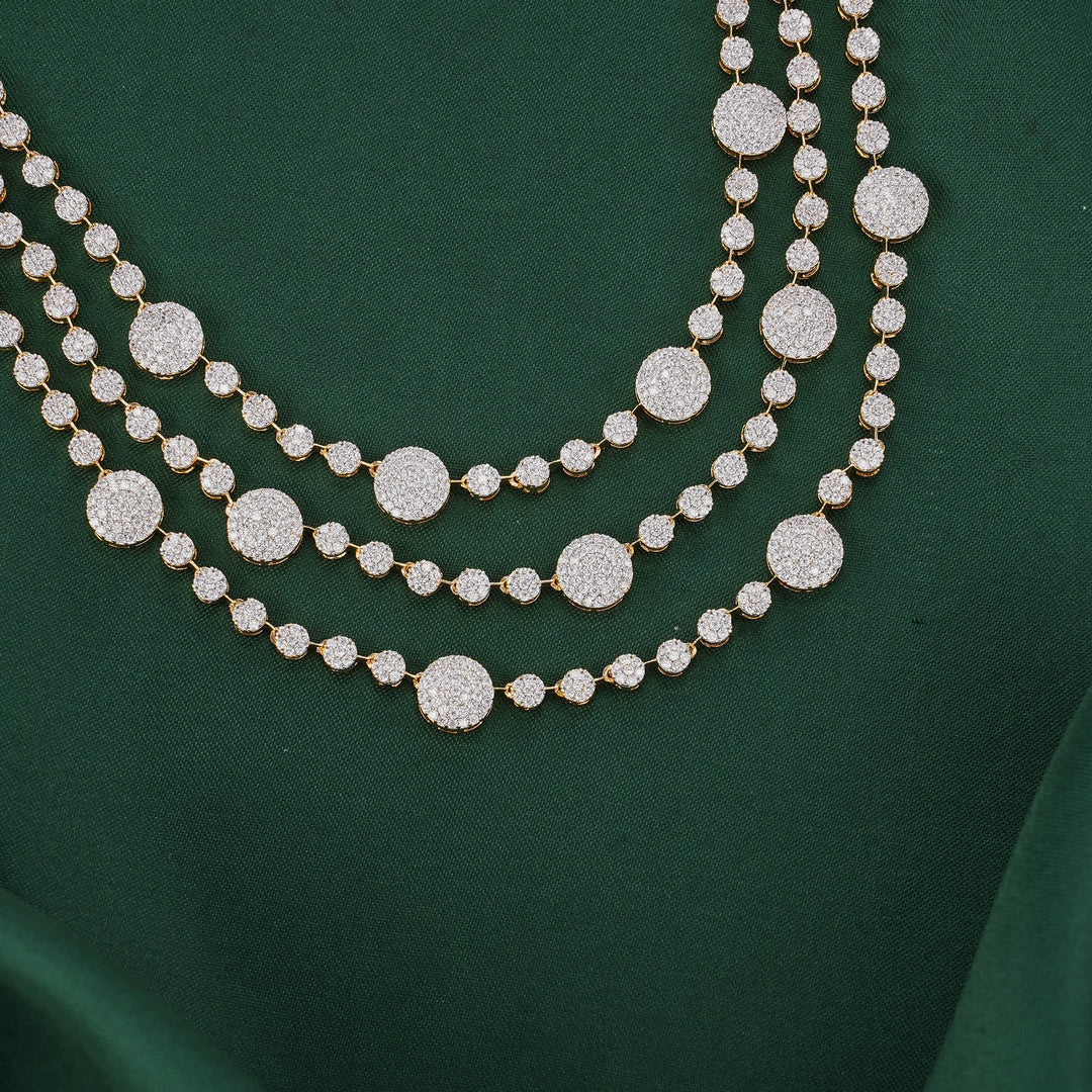 Daisiya Diamond Design Necklace Set