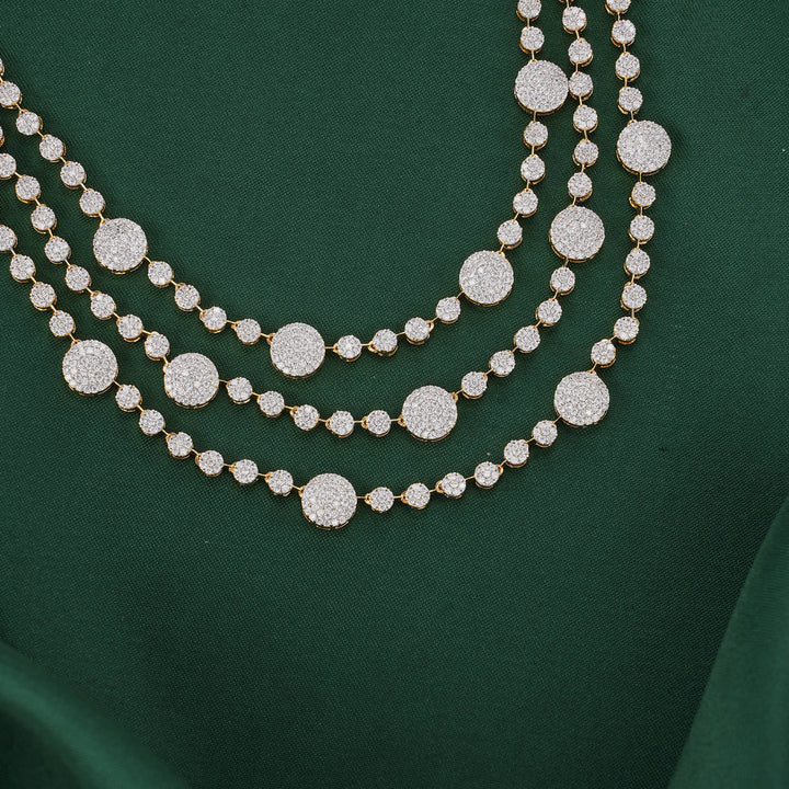 Daisiya Diamond Design Necklace Set