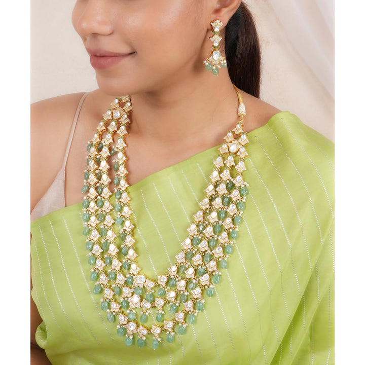 Aarohi Long Necklace Set