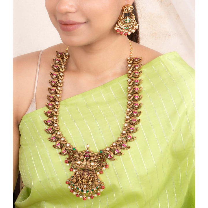 God Lakshmi Long Necklace