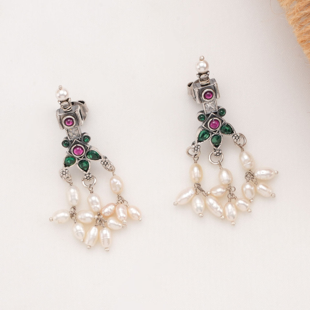 Yariga Oxidised Necklace Set