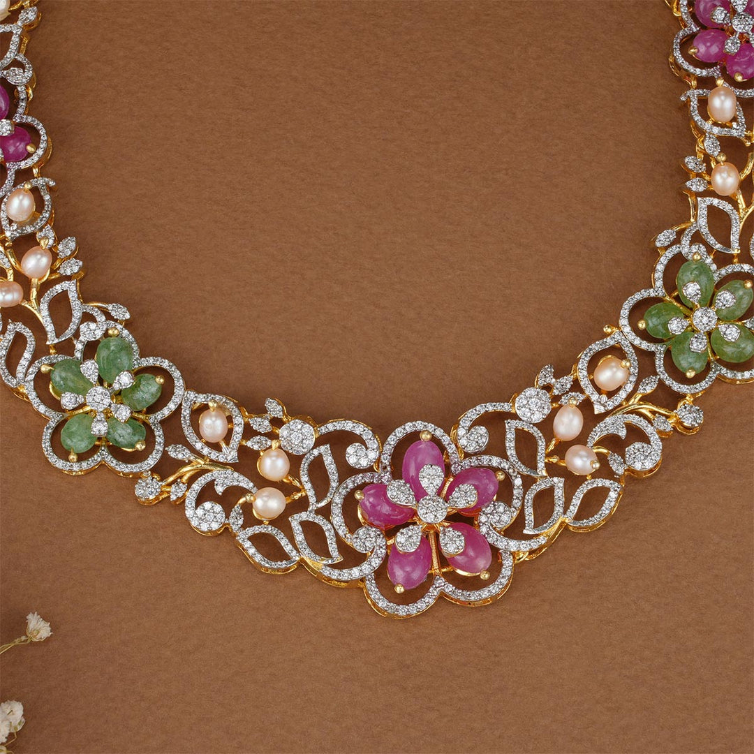 Hartika Diamond Design Necklace