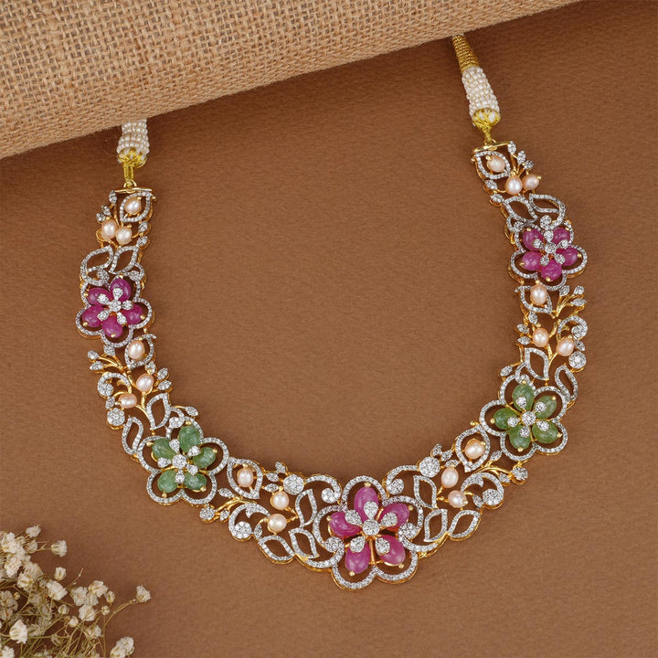 Hartika Diamond Design Necklace