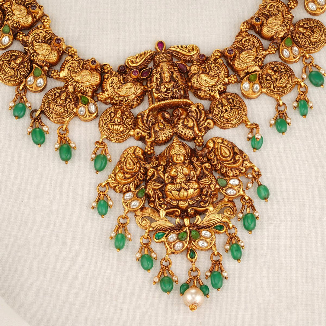 Saraswathi Short Necklace