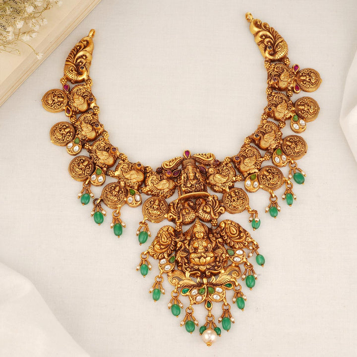 Saraswathi Short Necklace