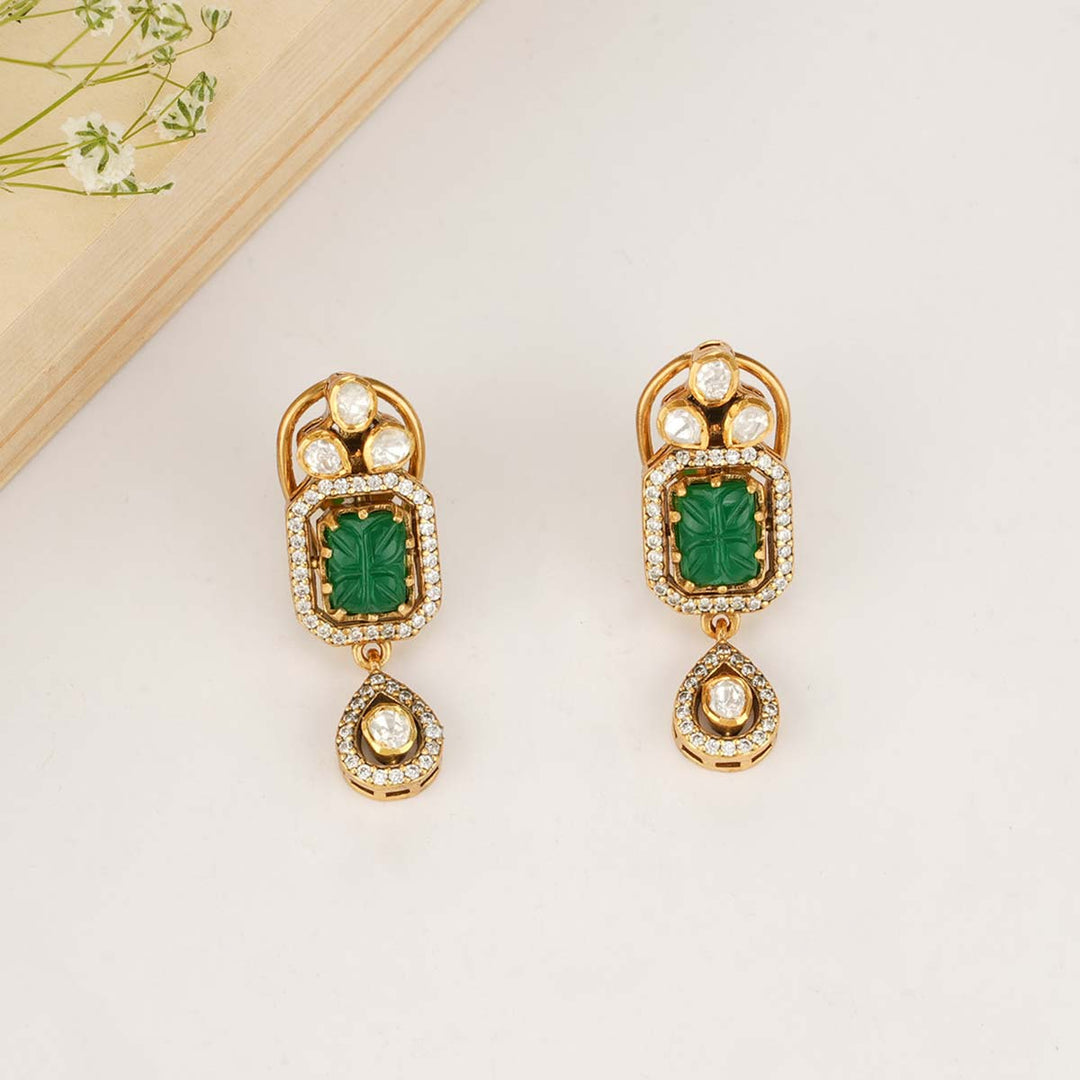 Gorgeous Oxidised Short Necklace Set