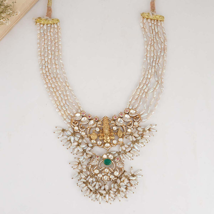 Perumal Stone Short Necklace