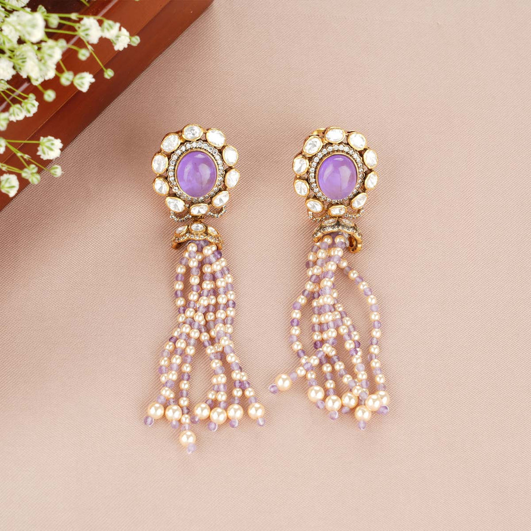 Ishmira Victorian Long Earrings