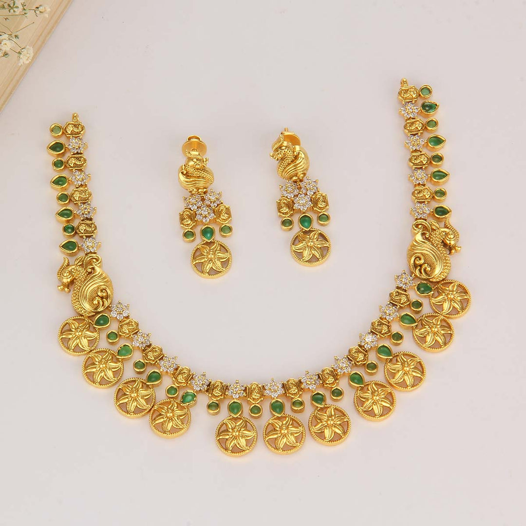 Eternity Short Necklace Set