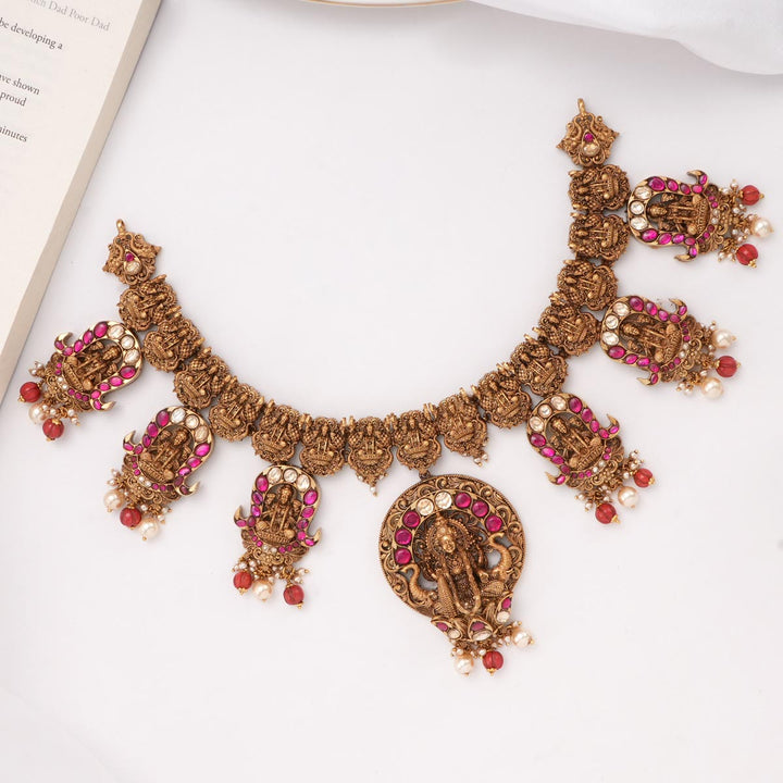 Shritha Nagas Nakshi Necklace