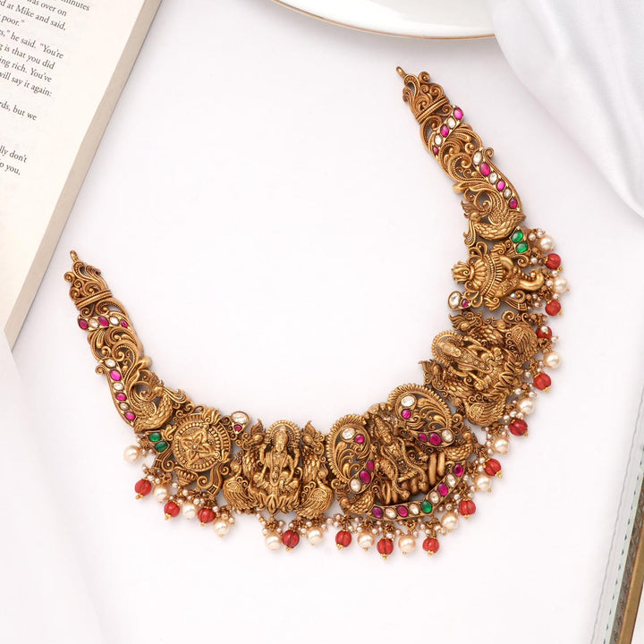 Rasitha Nagas Nakshi Necklace