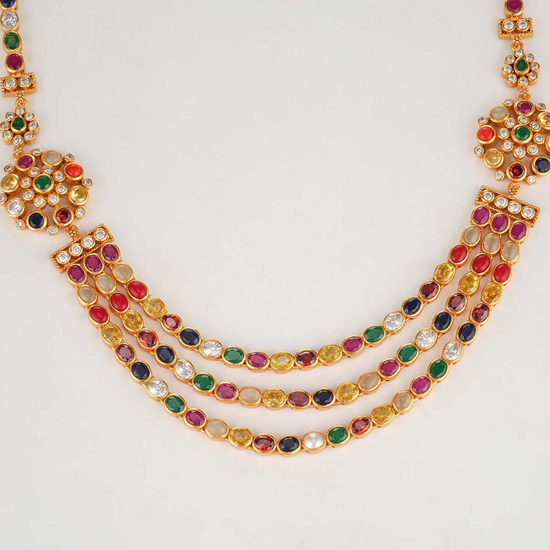 Stunning Stone Short Necklace