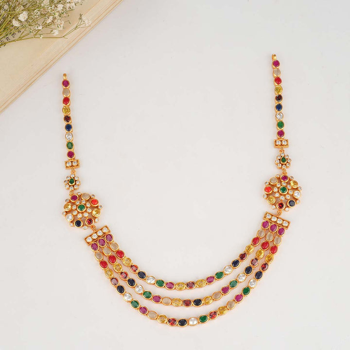 Stunning Stone Short Necklace