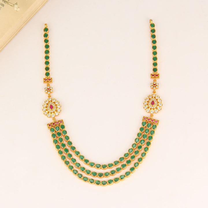 Swathy Stone Layer Necklace