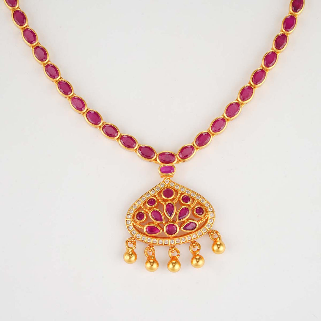 Rhythamika Stone Short Necklace