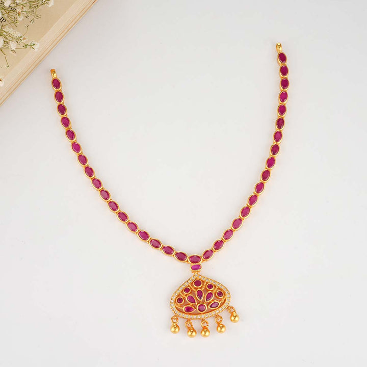 Rhythamika Stone Short Necklace