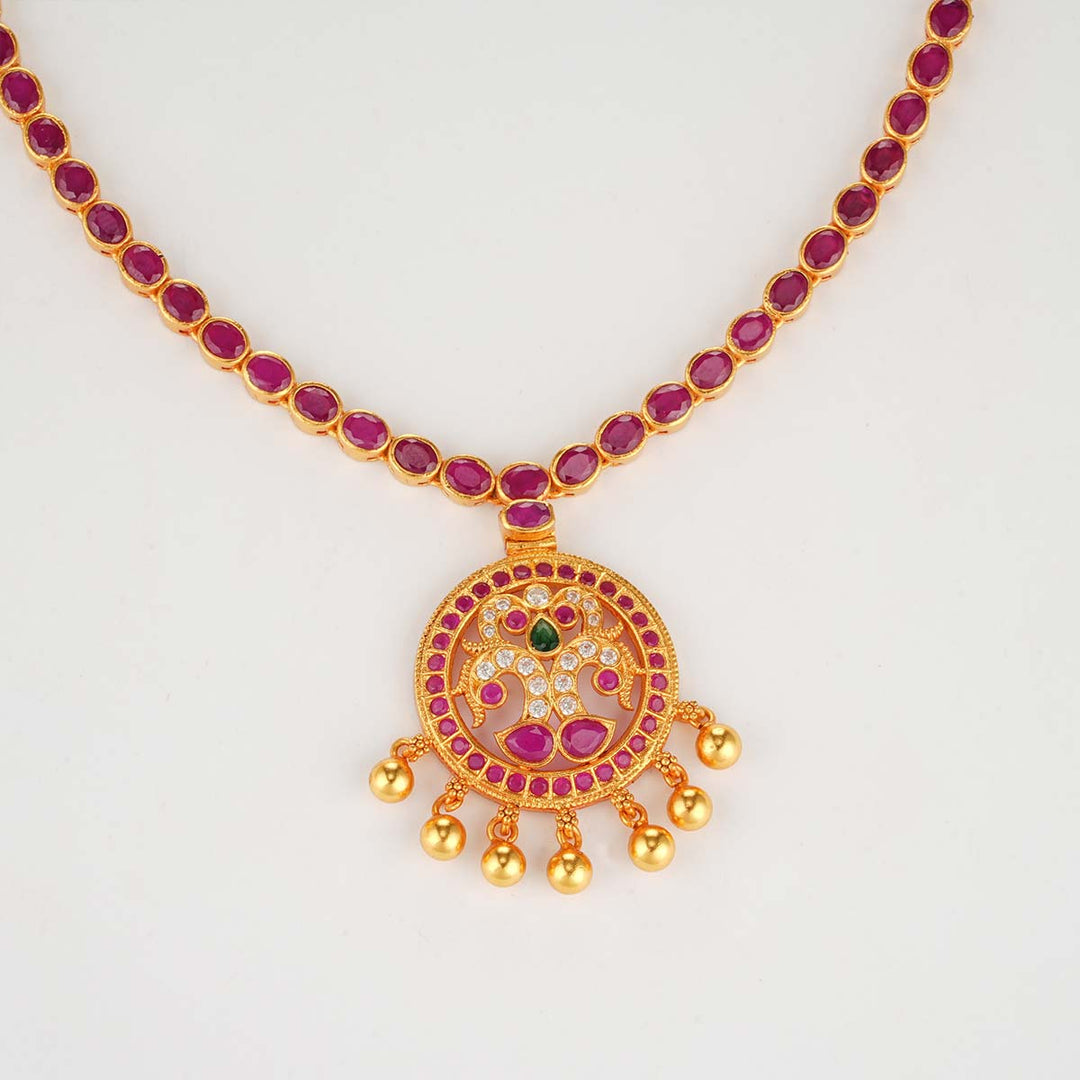 Shreyasri Stone Short Necklace