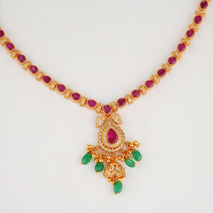 Kimaya Stone Short Necklace