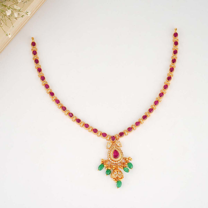 Kimaya Stone Short Necklace