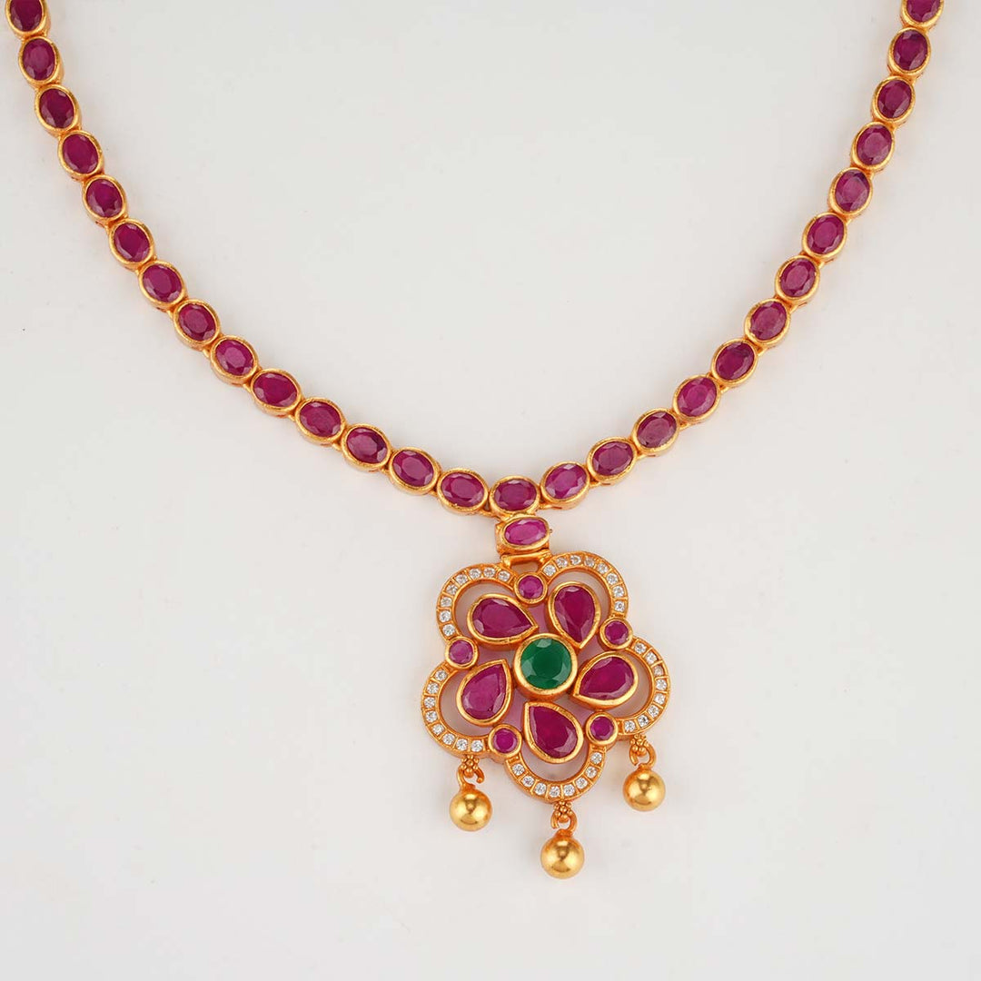 Sreesha Stone Short Necklace