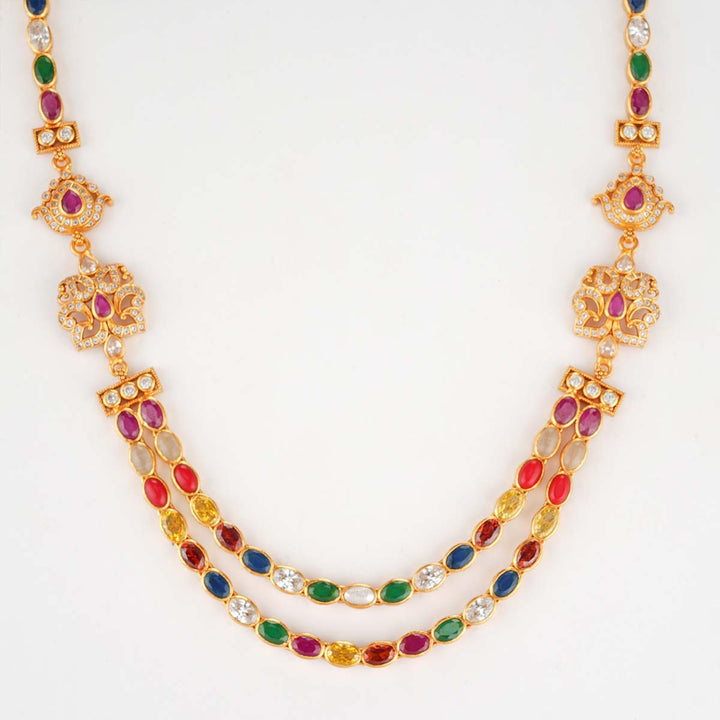 Dharsa Stone Short Necklace