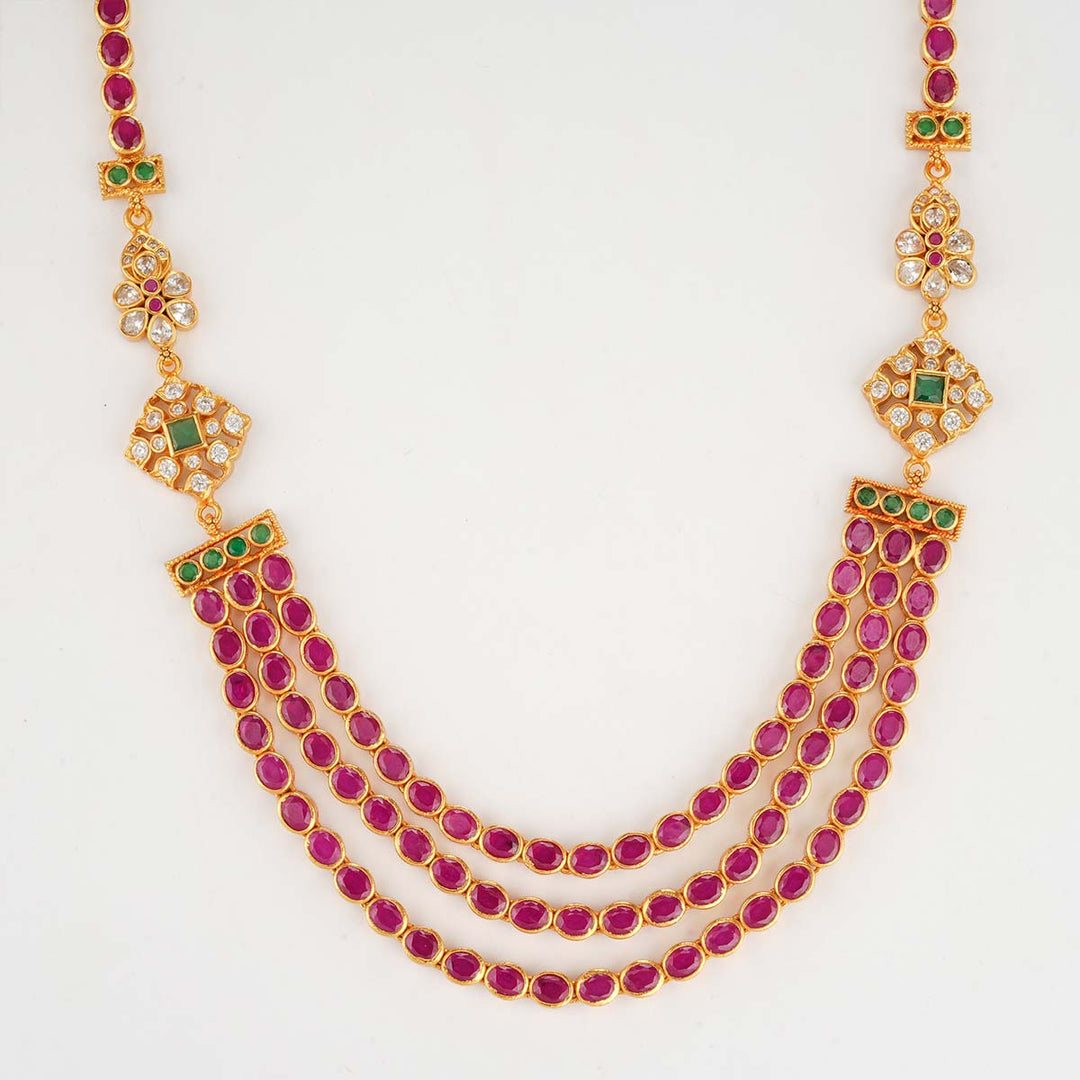 Nivina Stone Layer Necklace