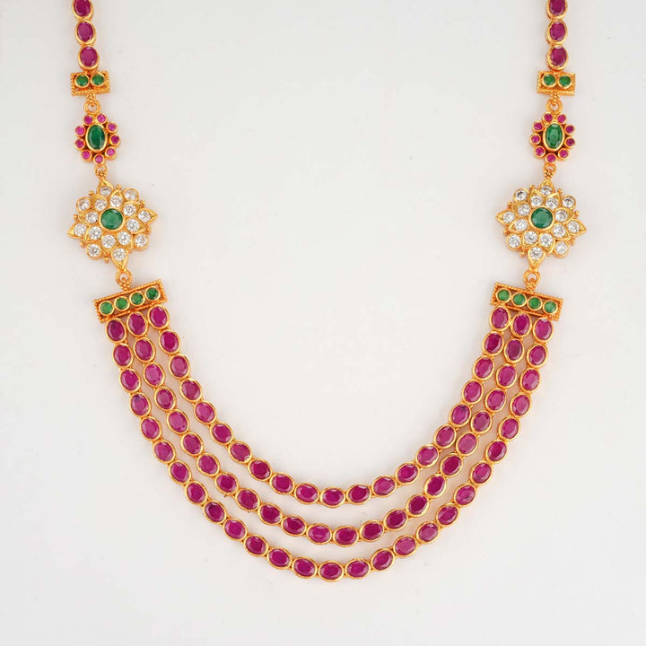 Goshika Stone Layer Necklace