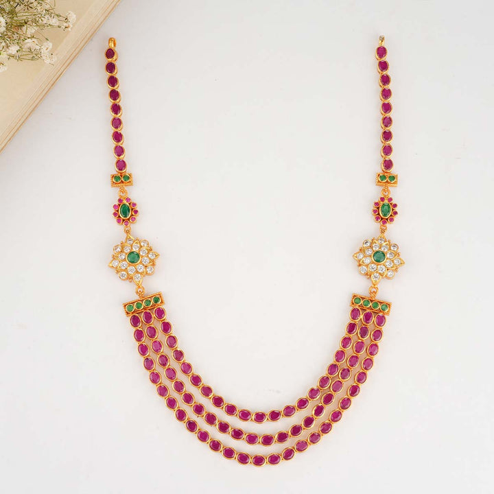 Goshika Stone Layer Necklace