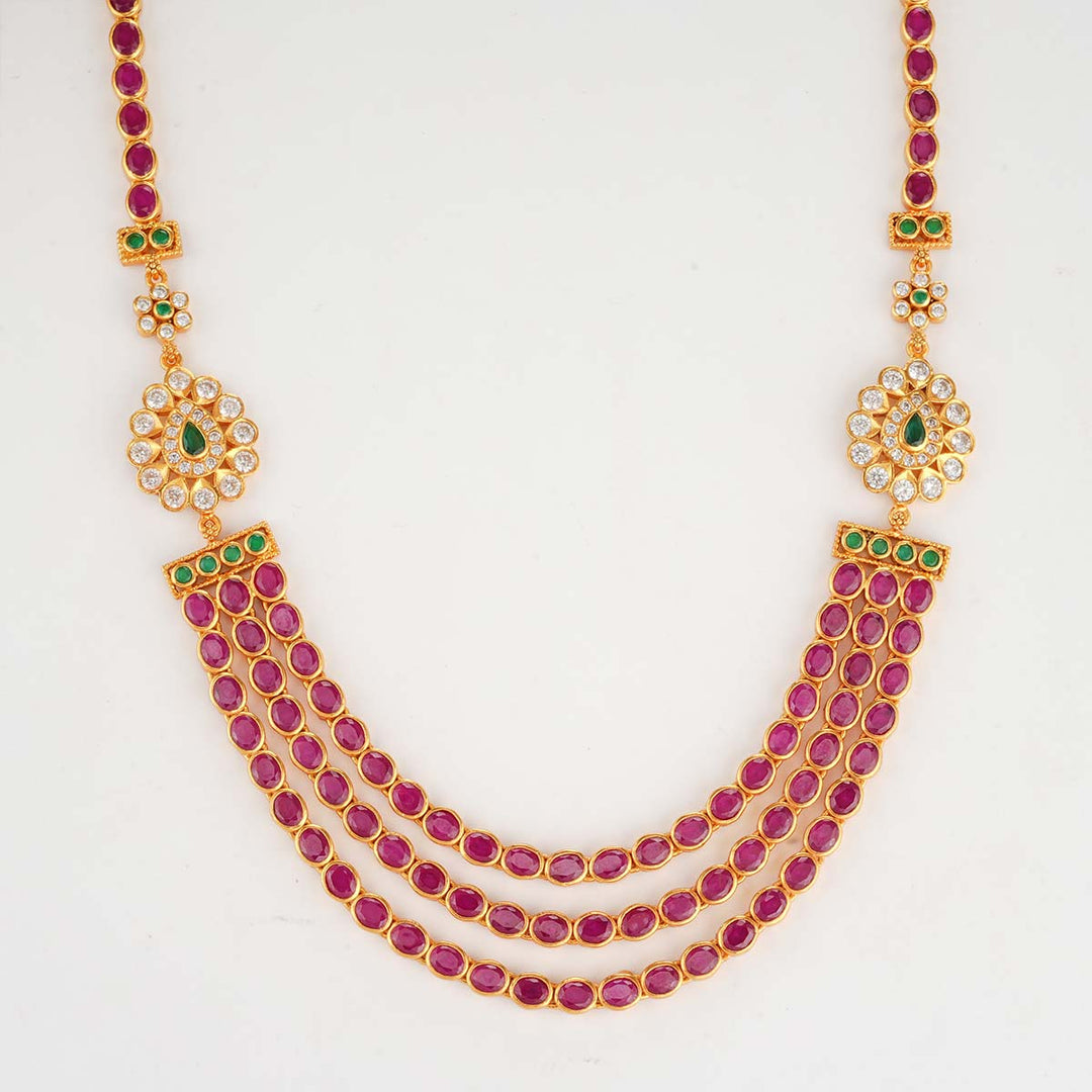 Nivar Stone Layer Necklace