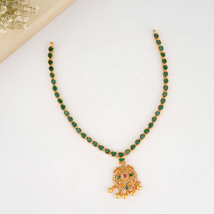 Yashina Stone Short Necklace