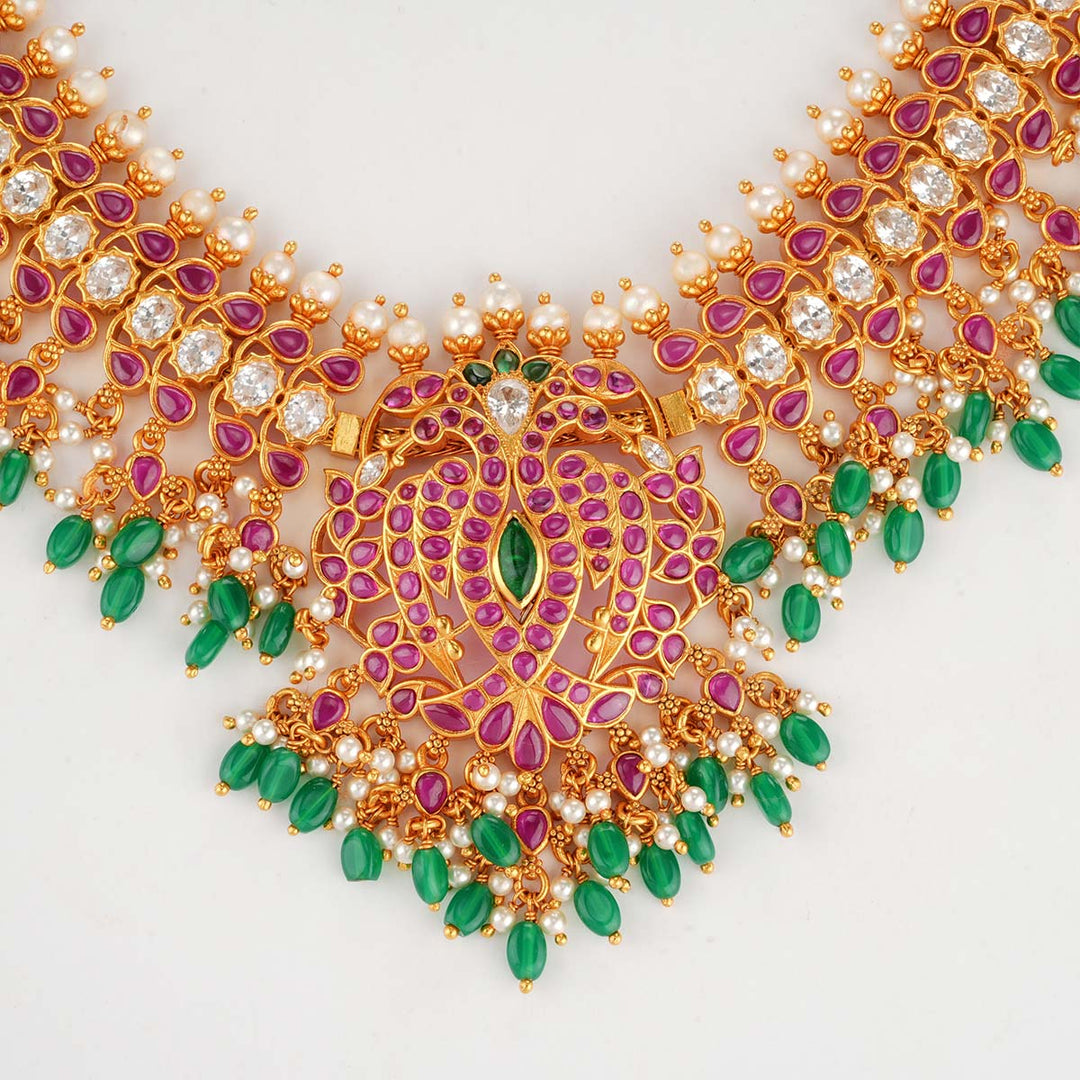 Rathiya Stone Short Necklace