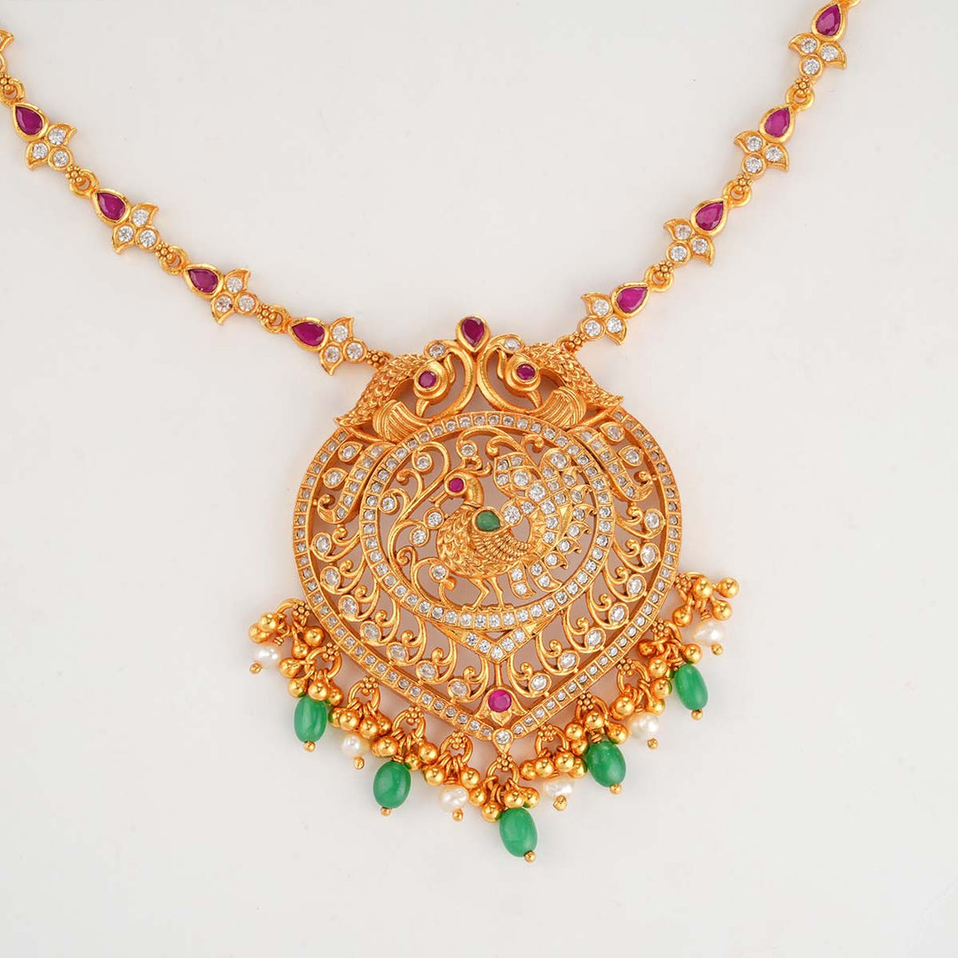 Yalini Stone Short Necklace