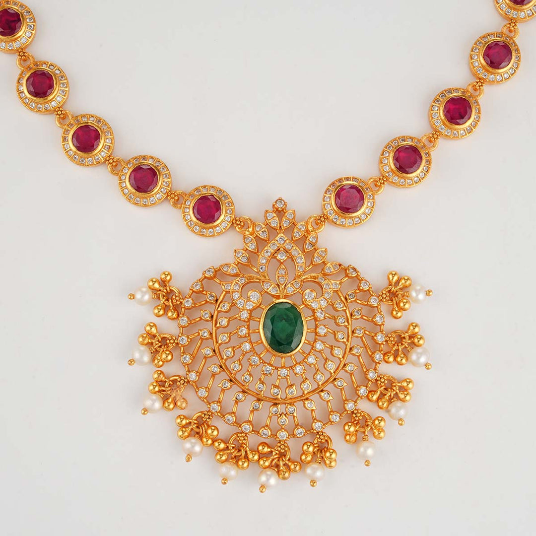 Smirtha Stone Short Necklace