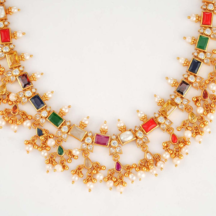 Rehana Stone Short Necklace