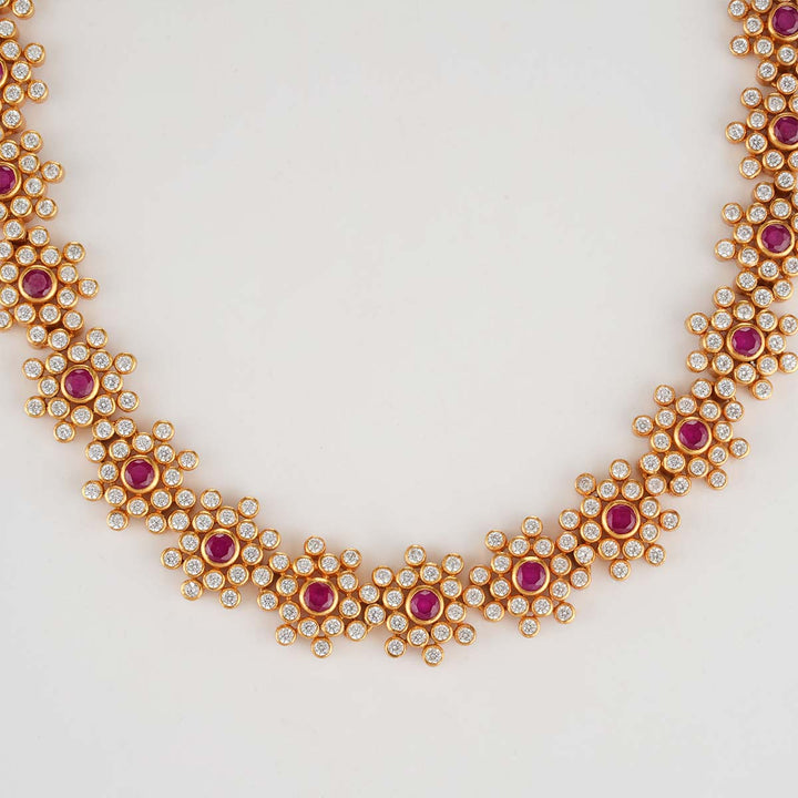 Grand Floral Short Necklace