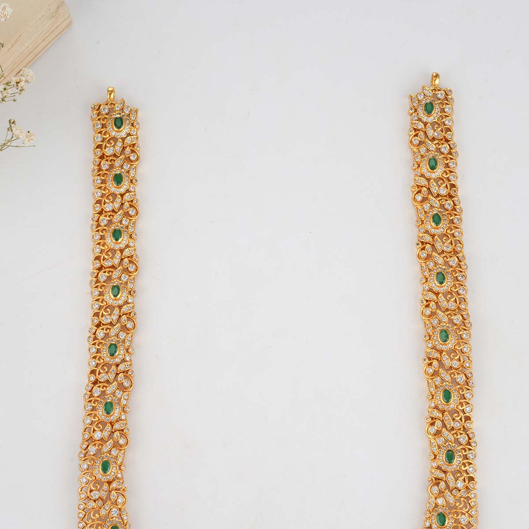 Jhansika Stone Long Necklace