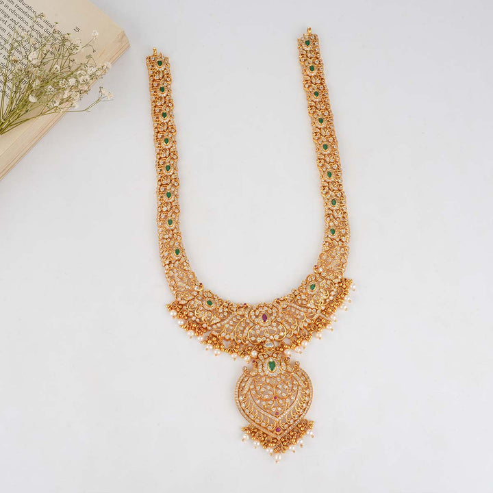 Jhansika Stone Long Necklace