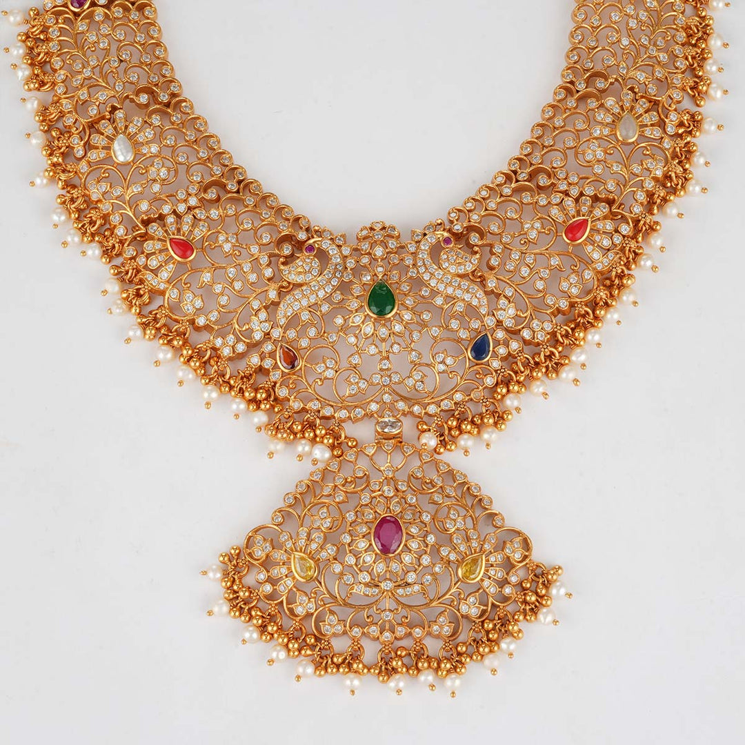 Tharavi Stone Long Necklace