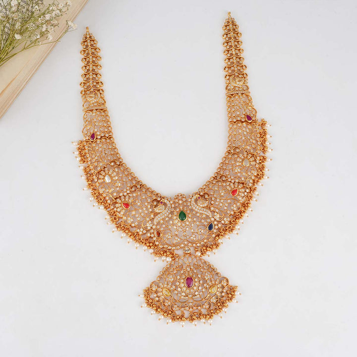 Tharavi Stone Long Necklace