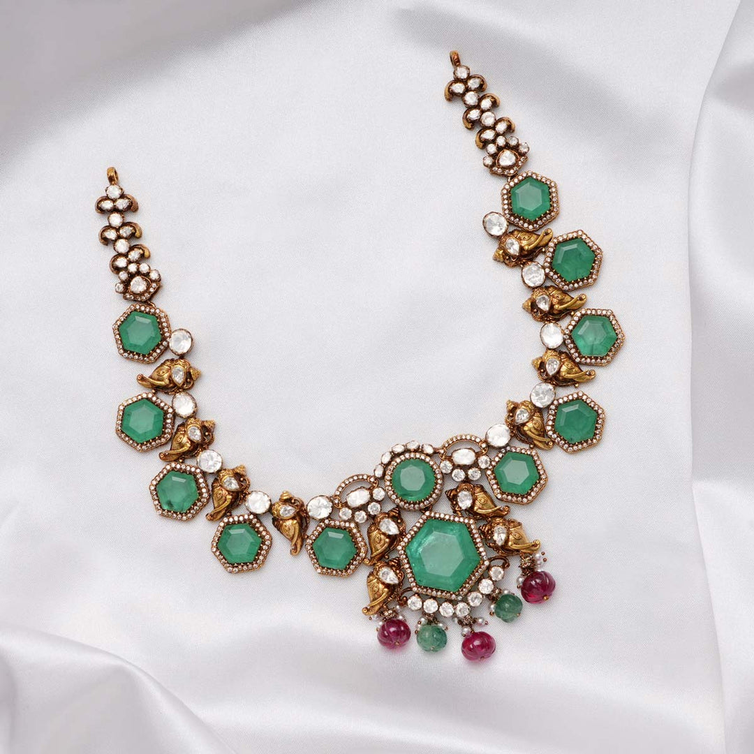 Ankitha Short Necklace Set