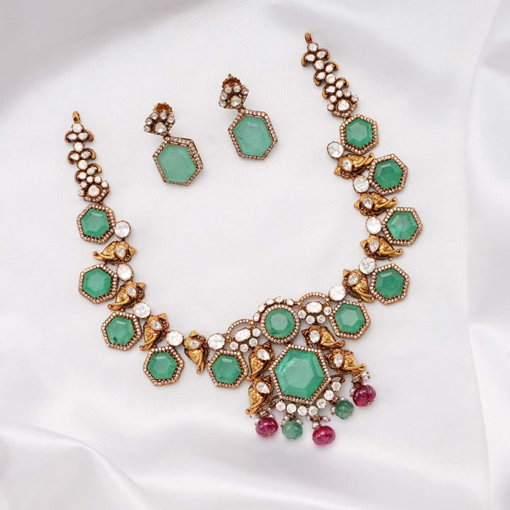 Ankitha Short Necklace Set